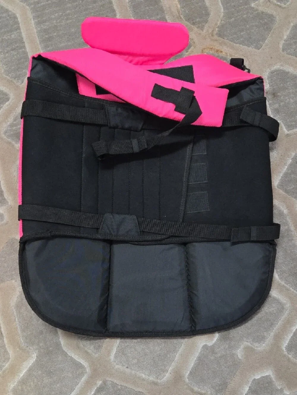 Unknown Brand Pink Dog Life Jacket with Secure Buckles